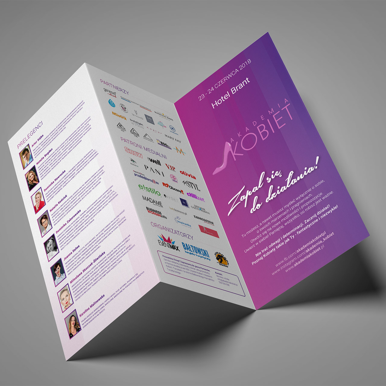 webstoodio | ulotki reklamowe dla eventów i konferencji