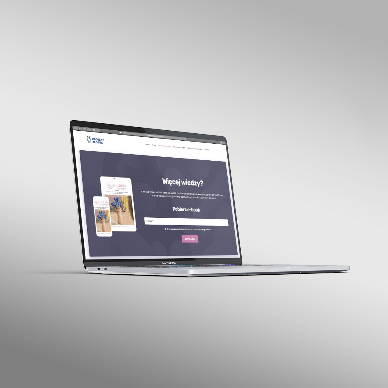 webstoodio | Strona internetowa dla Projekt Żłobek