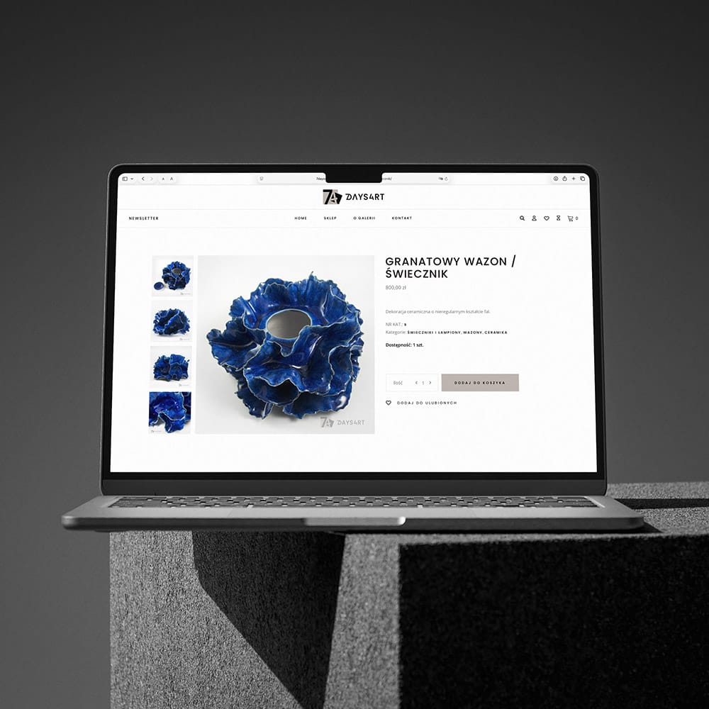 webstoodio | online store for 7 days 4 art gallery
