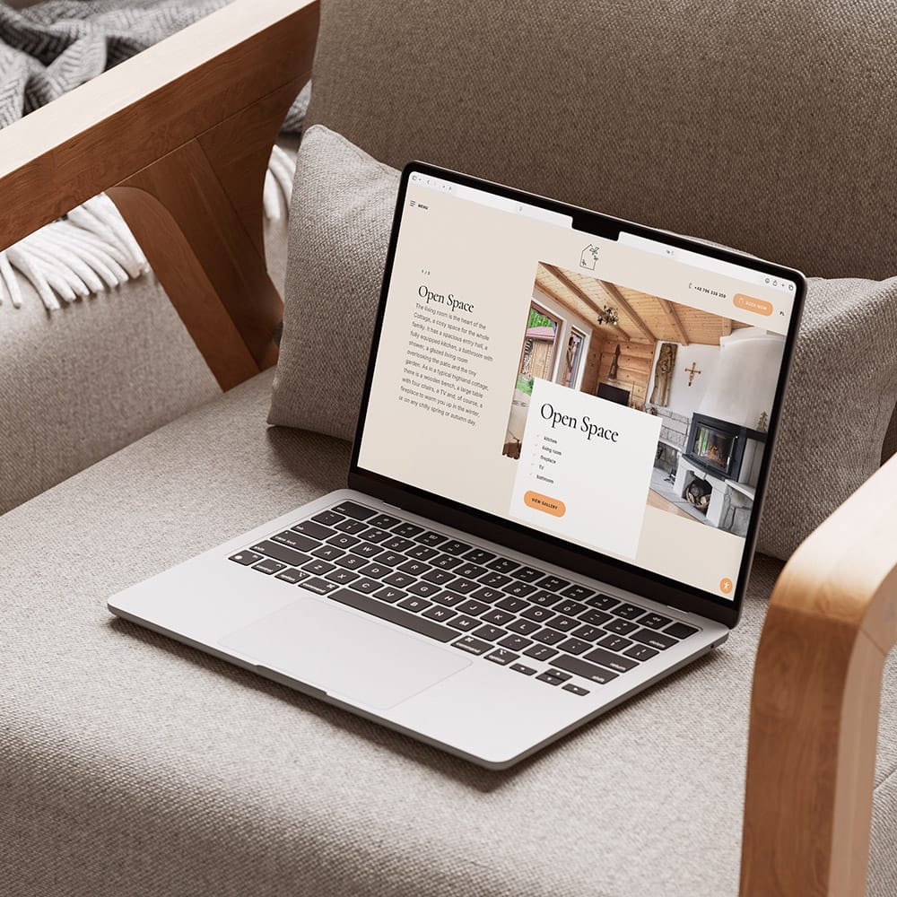 webstoodio | website with house for rent booking system