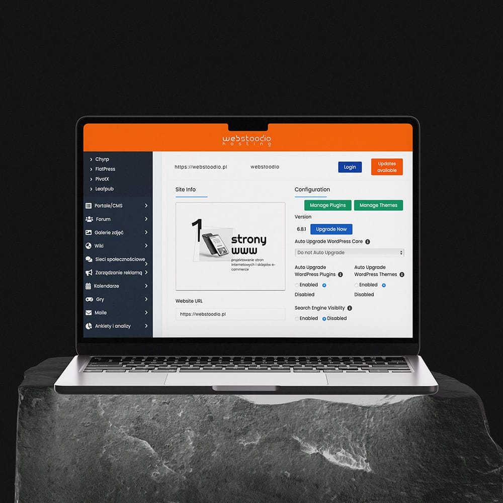 webstoodio | hosting i domeny